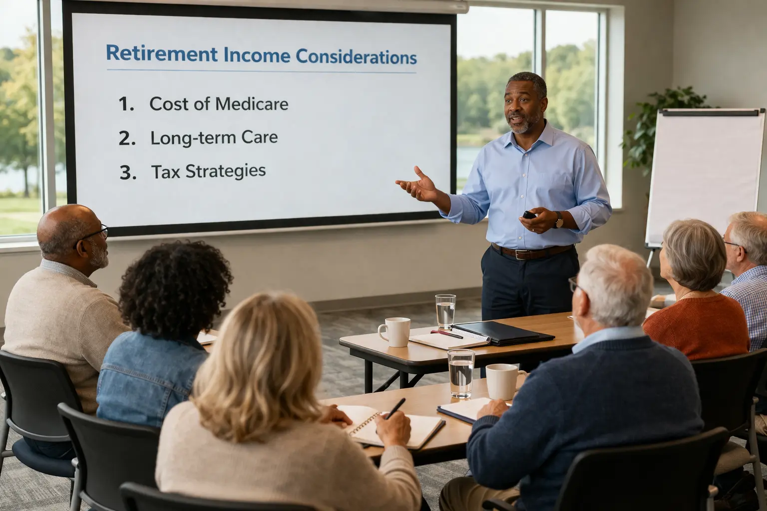 Educational workshops building trust through providing value